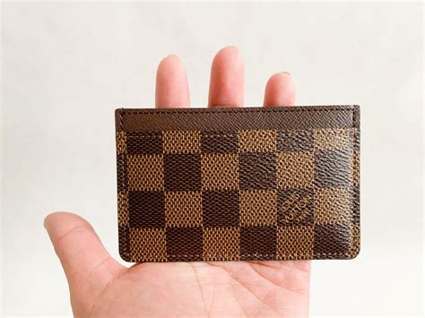 replica louis vuitton damier card holder|Louis Vuitton Damier Card Holder .